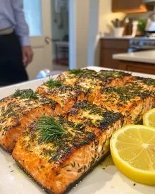 Receta de Salmón a la Parrilla con Hierbas y Limón