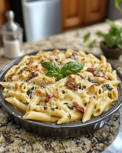 Pasta Cremosa Toscana en Una Sola Olla