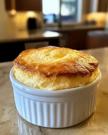 Delicia Perfecta de Soufflé de Queso